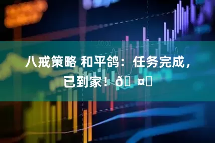 八戒策略 和平鸽：任务完成，已到家！🤙